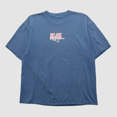 New England Patriots 2000s T-shirt Blue Vintage | Fanatics