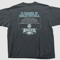 Philadelphia Eagles Reebok 2007 T-shirt Black Vintage | Fanatics