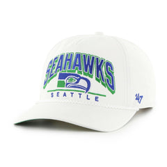 Seattle Seahawks '47 Coltrane Throwback Rope Hitch Adjustable Hat White | 47 brand