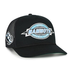 Utah Mammoth '47 Frame Out Mesh Rope Hitch Adjustable Hat - Black - NHL