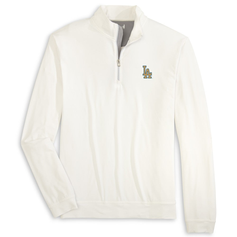 Los Angeles Dodgers johnnie-O 2026 Gold Collection Motion Quarter-Zip Pullover - MLB