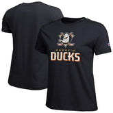 Anaheim Ducks Champion Women's Wordmark Lockup T-Shirt - Black - NHL