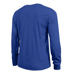 New York Rangers Champion Women's Wordmark Lockup Long Sleeve T-Shirt - Royal - NHL