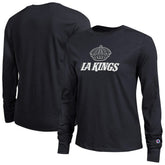 Los Angeles Kings Champion Women's Wordmark Lockup Long Sleeve T-Shirt - Black - NHL
