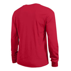 Florida Panthers Champion Women's Wordmark Lockup Long Sleeve T-Shirt - Red - NHL