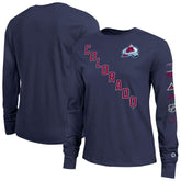 Colorado Avalanche Champion Women's 2-Hit Long Sleeve T-Shirt - Navy - NHL