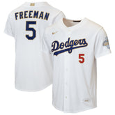 Freddie Freeman Los Angeles Dodgers Nike Youth 2026 Gold Collection Home Replica Jersey - MLB