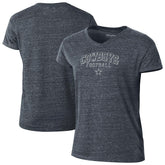 Dallas Cowboys Champion Women's Triumph Tri-Blend V-Neck T-Shirt Navy | NFL