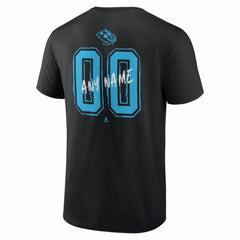 Utah Mammoth Big & Tall Hustle Personalized Name & Number T-Shirt - Black - NHL