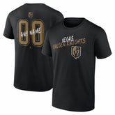 Vegas Golden Knights Hustle Personalized Name & Number T-Shirt - Black - NHL