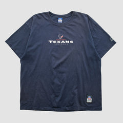 Houston Texans Reebok 2000s T-shirt Navy Vintage | Fanatics