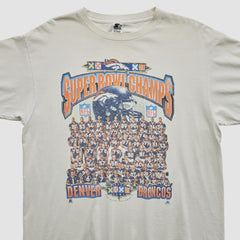 Denver Broncos Starter 1998 T-shirt White Vintage | Fanatics