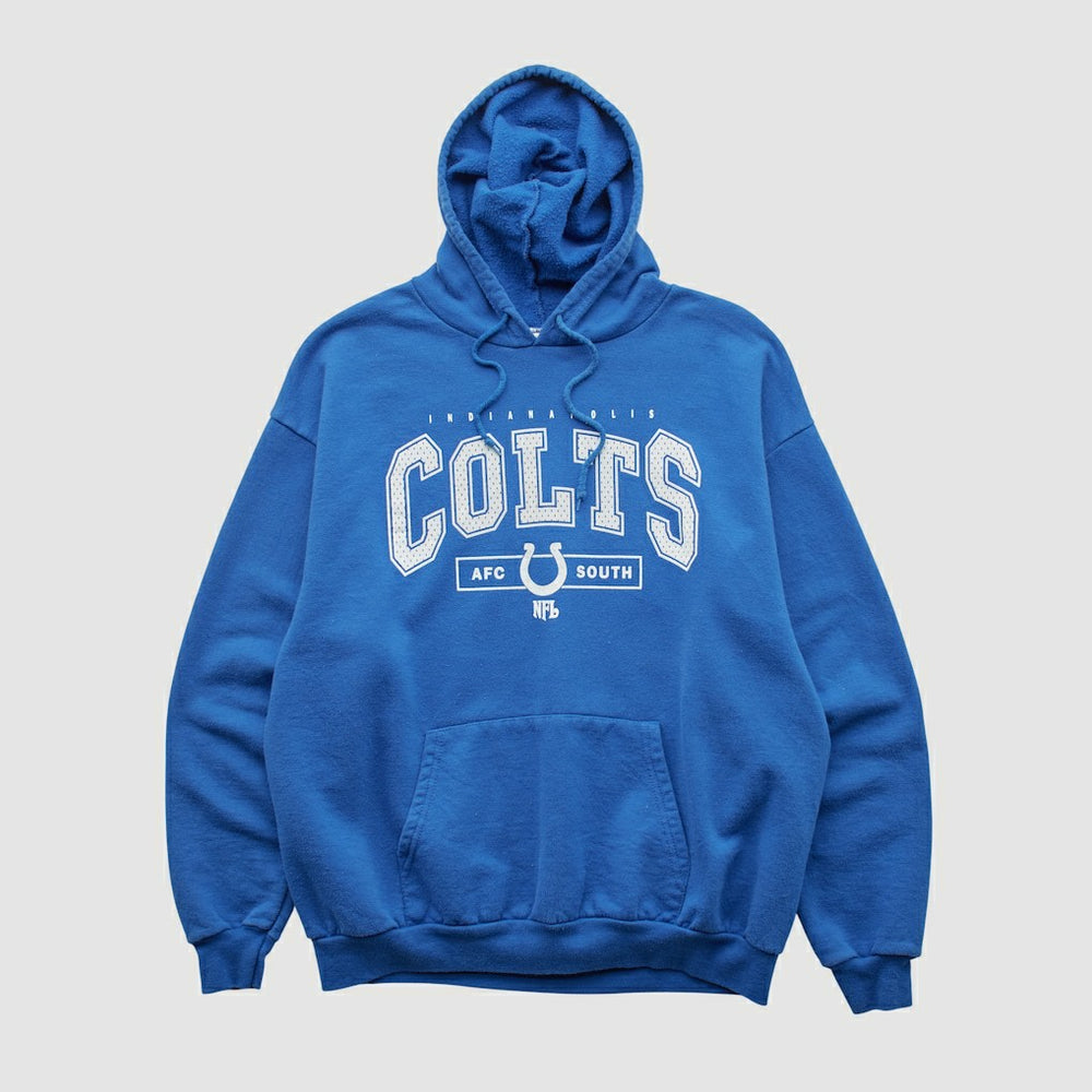 Indianapolis Colts NFL Hooded Pullover Sweatshirt Blue Vintage | Fanatics