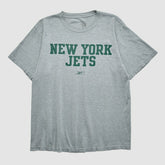 New York Jets Reebok 2000s T-shirt Heather Gray Vintage | Fanatics