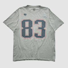 New England Patriots Reebok 2012 T-shirt Heather Gray Vintage | Fanatics