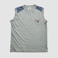 New England Patriots NFL Tank Heather Gray Vintage | Fanatics