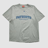 New England Patriots NFL 2000s T-shirt Heather Gray Vintage | Fanatics