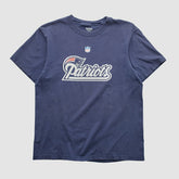 New England Patriots Reebok 2000s T-shirt Navy Vintage | Fanatics