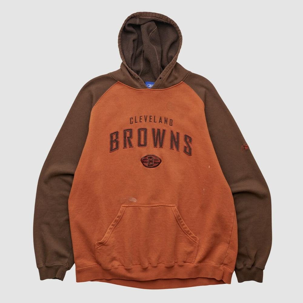 Cleveland Browns Reebok 2000s Hooded Pullover Sweatshirt Clay Vintage | Fanatics