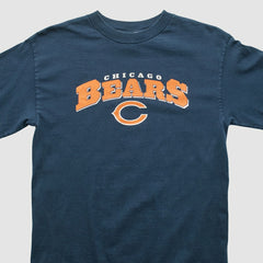 Chicago Bears NFL 2000s Long Sleeve T-shirt Navy Vintage | Fanatics