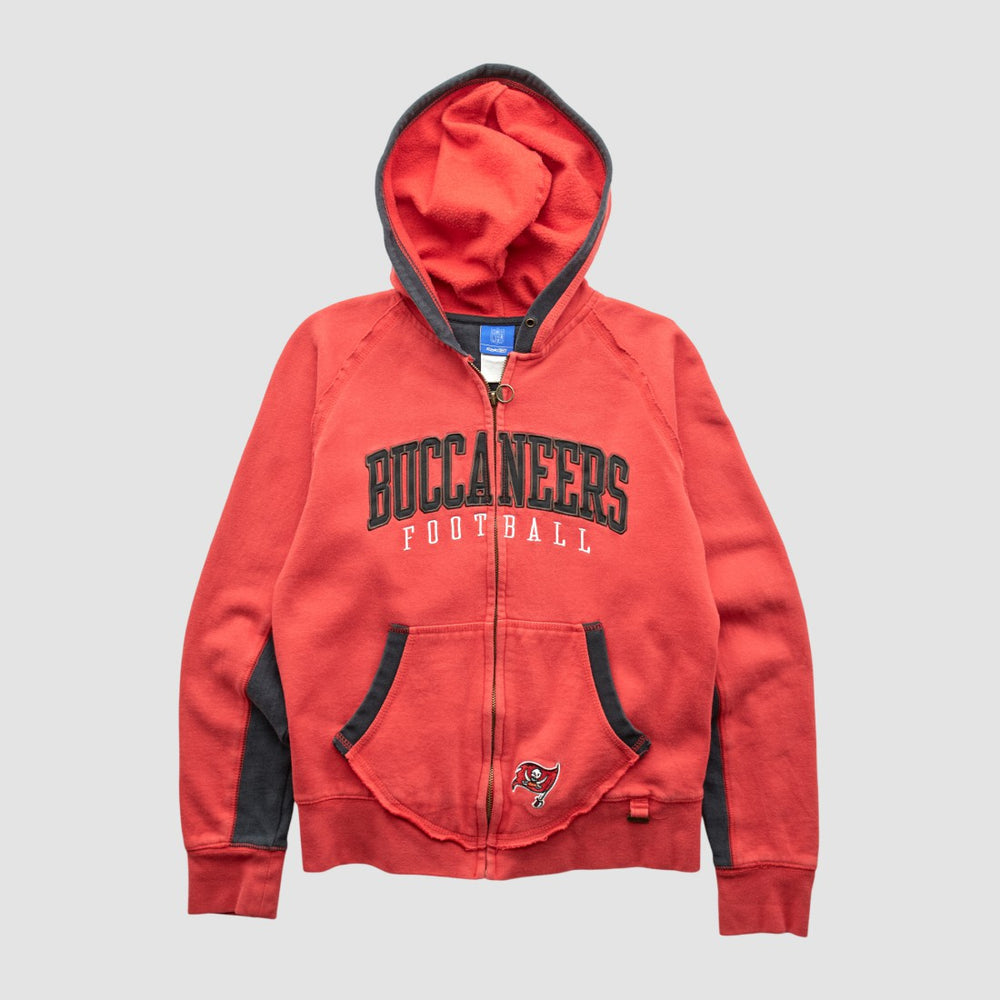 Tampa Bay Buccaneers Reebok 2000s Hooded Full Zip Sweatshirt Red Vintage | Fanatics