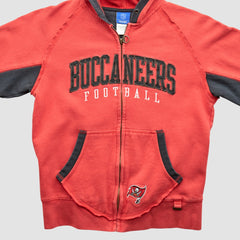 Tampa Bay Buccaneers Reebok 2000s Hooded Full Zip Sweatshirt Red Vintage | Fanatics