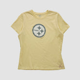 Pittsburgh Steelers Reebok 2000s T-shirt Yellow Vintage | Fanatics