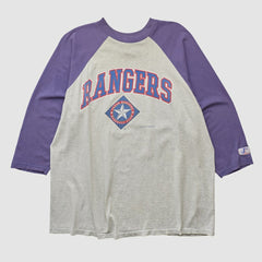 Texas Rangers Logo Athletic T-shirt - MLB