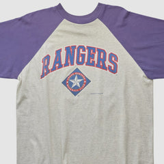Texas Rangers Logo Athletic T-shirt - MLB