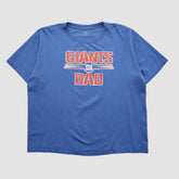 New York Giants Reebok T-shirt Blue Vintage | Fanatics