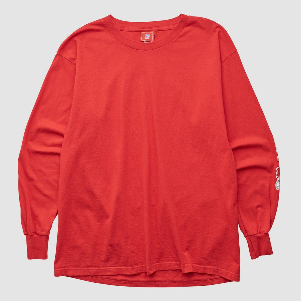 Kansas City Chiefs NFL 2000s Long Sleeve T-shirt Red Vintage | Fanatics