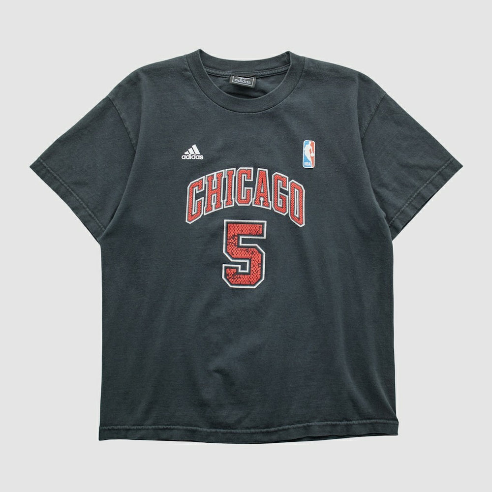 Chicago Bulls 2010s T-shirt Black Vintage - NBA