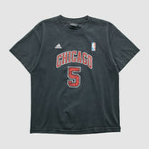 Chicago Bulls 2010s T-shirt Black Vintage - NBA