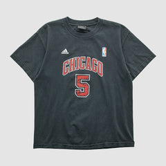 Chicago Bulls 2010s T-shirt Black Vintage - NBA