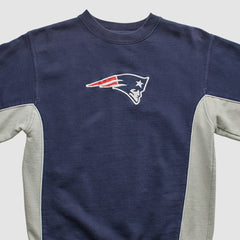 New England Patriots Reebok 2000s Pullover Sweatshirt Navy Vintage | Fanatics