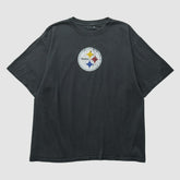 Pittsburgh Steelers 2000s T-shirt Black Vintage | Fanatics