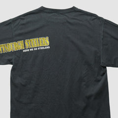 Pittsburgh Steelers 2000s T-shirt Black Vintage | Fanatics
