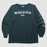 Baltimore Ravens NFL 2000s Long Sleeve T-shirt Black Vintage | Fanatics