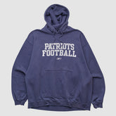 New England Patriots Reebok 2000s Hooded Pullover Sweatshirt Navy Vintage | Fanatics