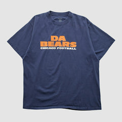 Chicago Bears Reebok 2000s T-shirt Navy Vintage | Fanatics