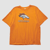 Denver Broncos NFL 2010s T-shirt Orange Vintage | Fanatics