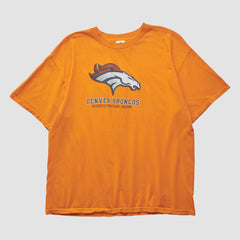 Denver Broncos NFL 2010s T-shirt Orange Vintage | Fanatics