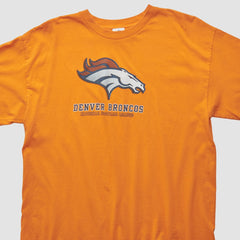 Denver Broncos NFL 2010s T-shirt Orange Vintage | Fanatics