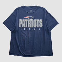 New England Patriots 2000s T-shirt Navy Vintage | Fanatics