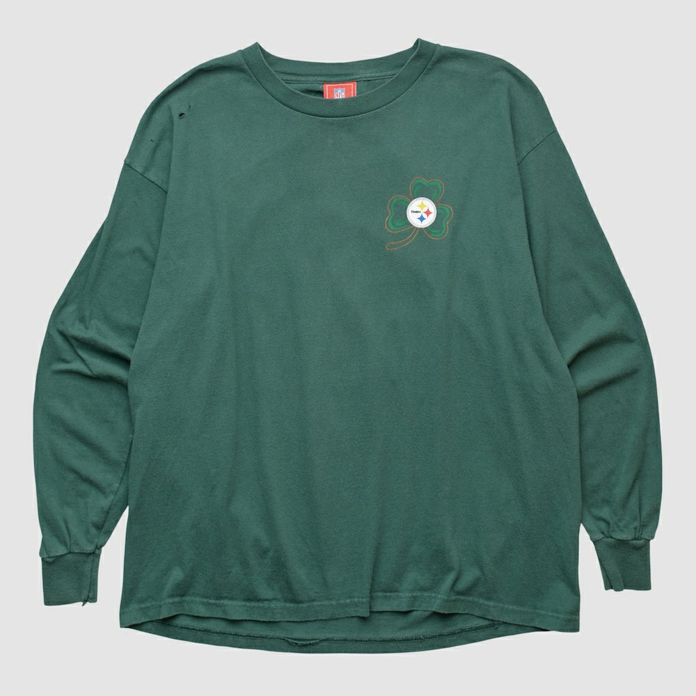Pittsburgh Steelers NFL 2000s Long Sleeve T-shirt Green Vintage | Fanatics