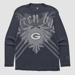 Green Bay Packers NFL 2000s Long Sleeve T-shirt Black Vintage | Fanatics