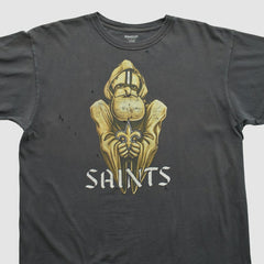 New Orleans Saints Reebok 2000s T-shirt Black Vintage | Fanatics