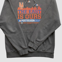 New York Mets Majestic 2015 Hooded Pullover Sweatshirt - MLB