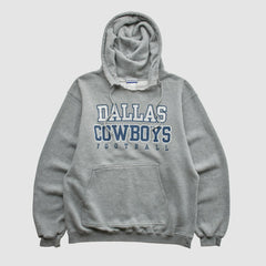 Dallas Cowboys Reebok 2000s Hooded Pullover Sweatshirt Heather Gray Vintage | Fanatics