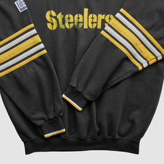 Pittsburgh Steelers Starter 90s Pullover Sweatshirt Black Vintage | Fanatics